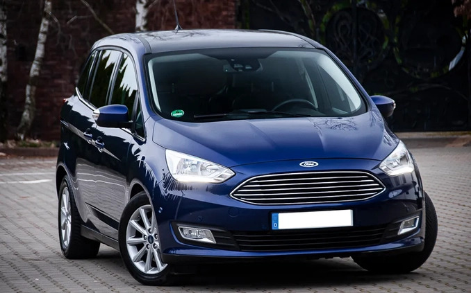 Ford Grand C-MAX cena 47900 przebieg: 107000, rok produkcji 2016 z Złoty Stok małe 742